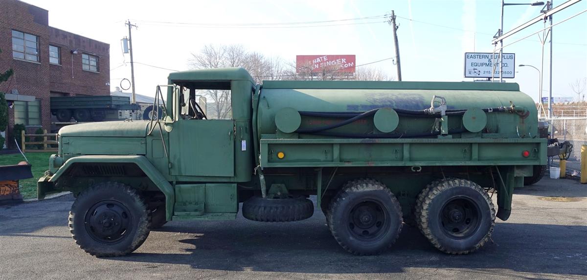 AM General M49A2C Fuel Service Tank Truck equipped with White LDT465D